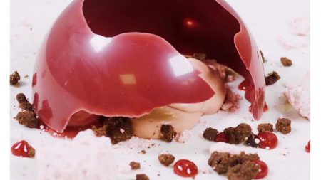 SOSA – Recette dôme rhubarbe à la fraise